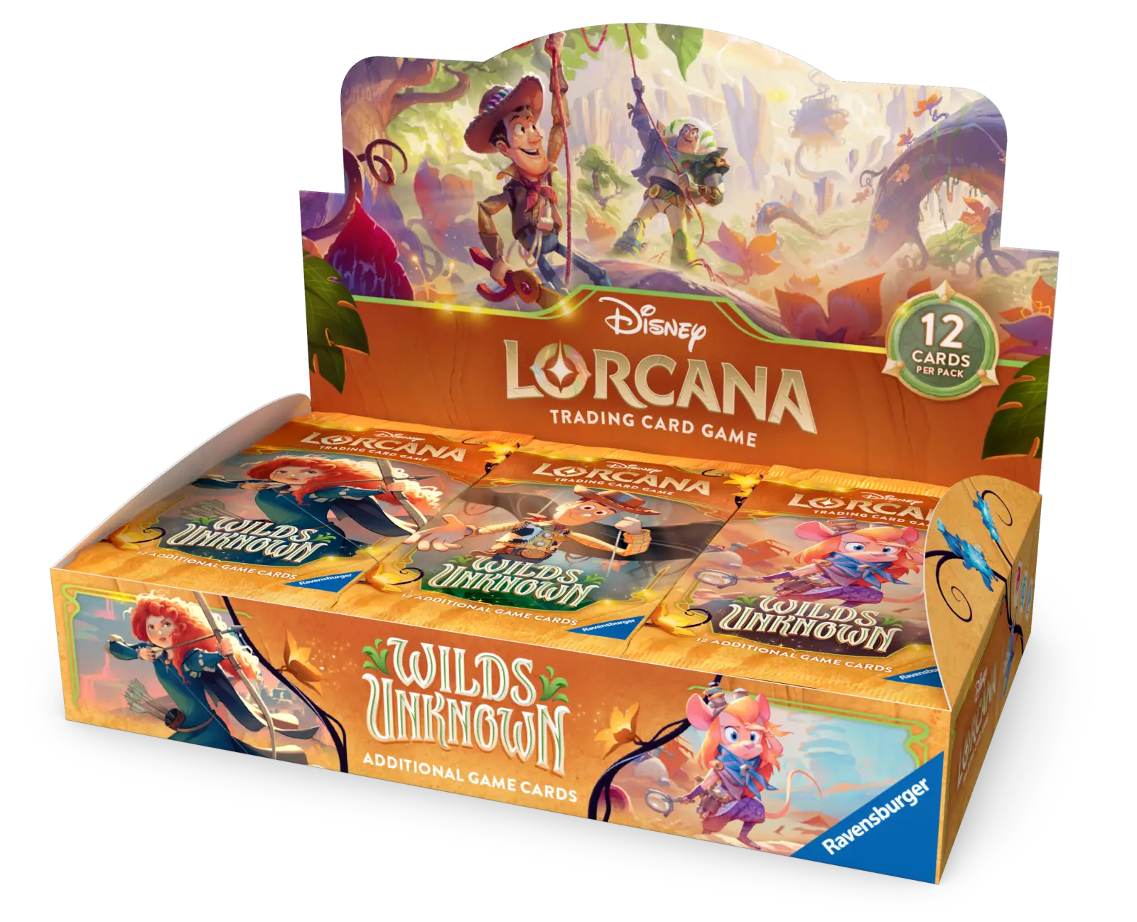 Wilds Unknown · Booster Display · englische Ausgabe